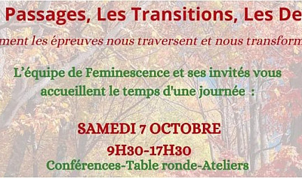 Féminescence - Les passages, les transitions et les deuils le 7 Octobre à Montauban 